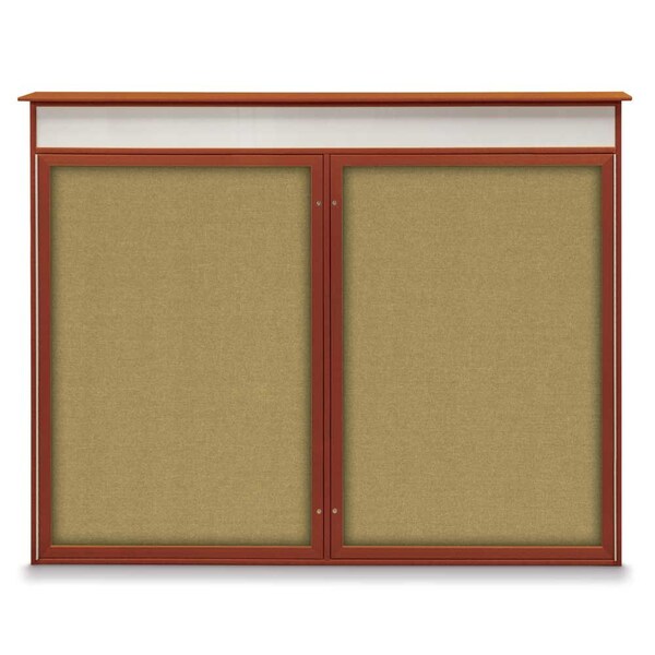 Single Door Enclosed Indoor Letterboard